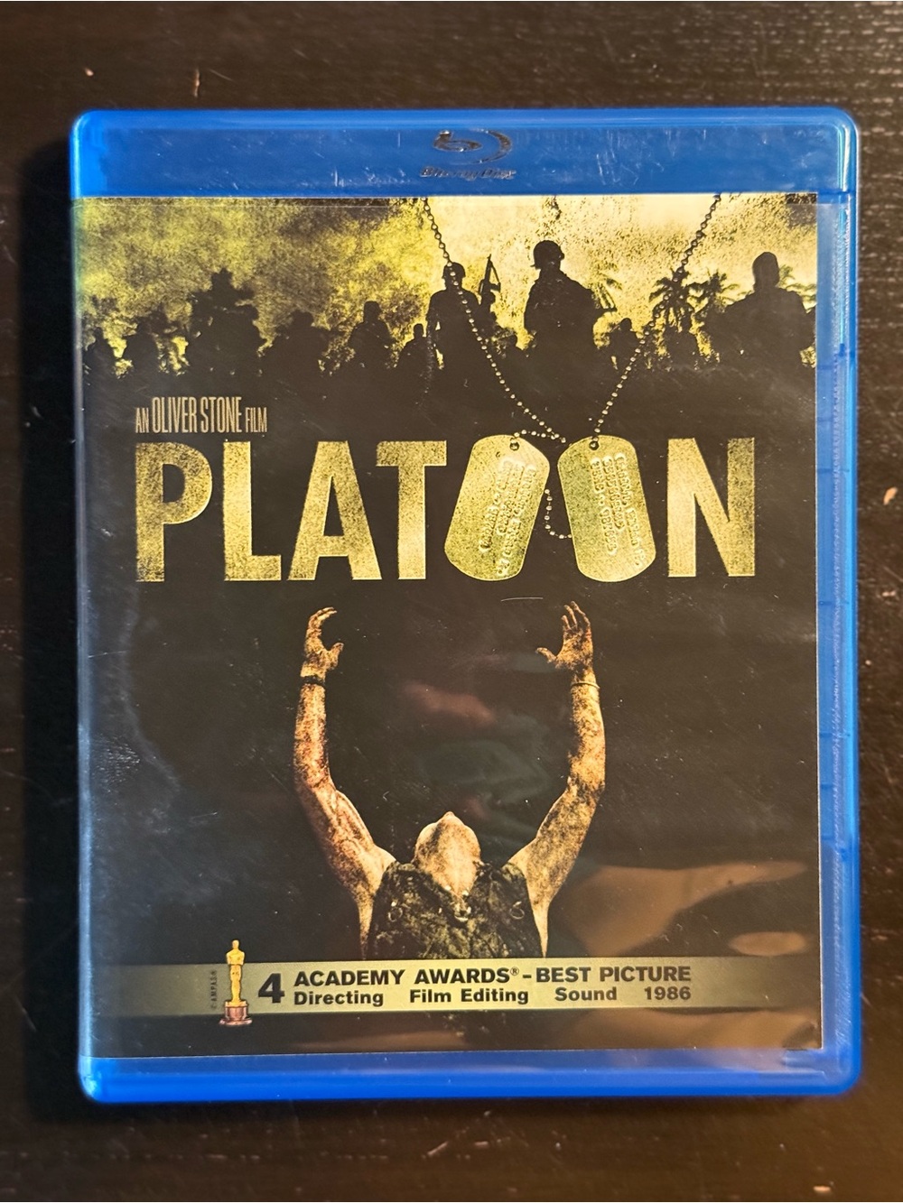 PLATOON (1986) | Classic Vietnam War Film | Blu-ray | LIKE NEW